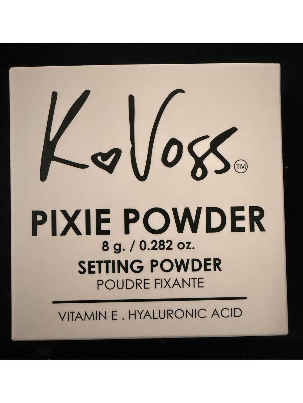 KaVoss Pixie Powder Setting Powder with Hyaluronic Acid - Translucent, 8g